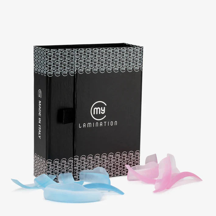Bigoudis silicone Pink et Blue My Lamination - pads lash lift pro