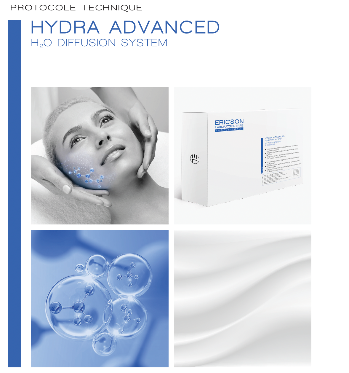 HYDRA ADVANCED produits soins peaux déshydratées hautement concentrés actifs
