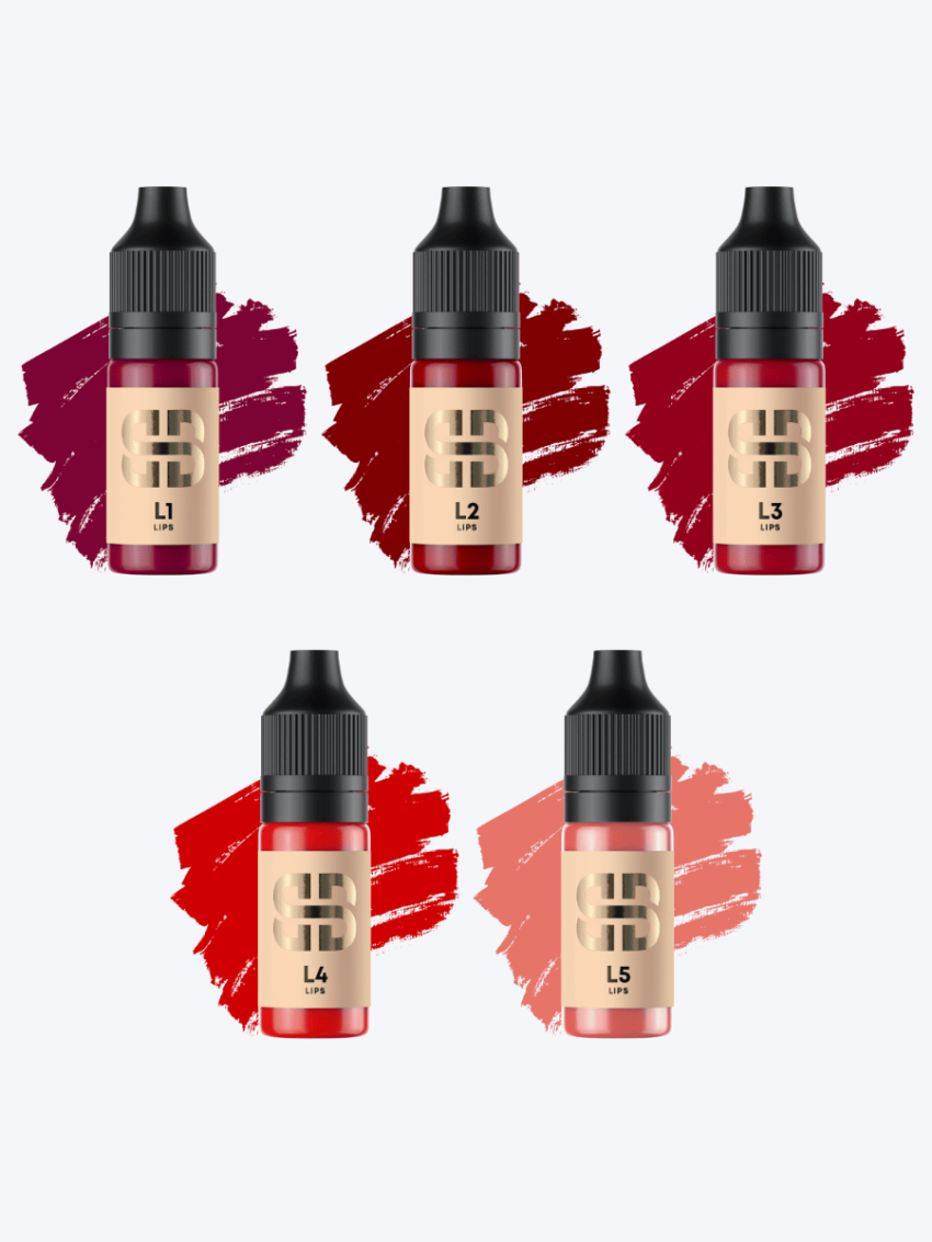 Pigments Lèvres Professionnels Aquarelle Full Lips Formules Stables