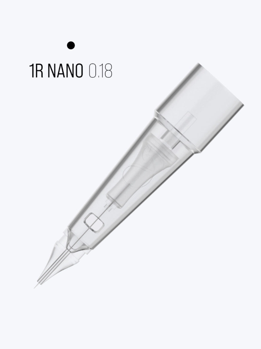 Basic Cartridge 1R 0,18 Nano - Boite de 20 aiguilles