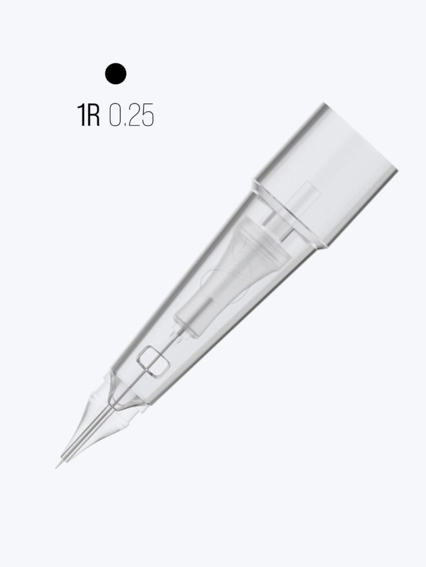 Basic Cartridge 1R 0,25 - Boite de 20 aiguilles