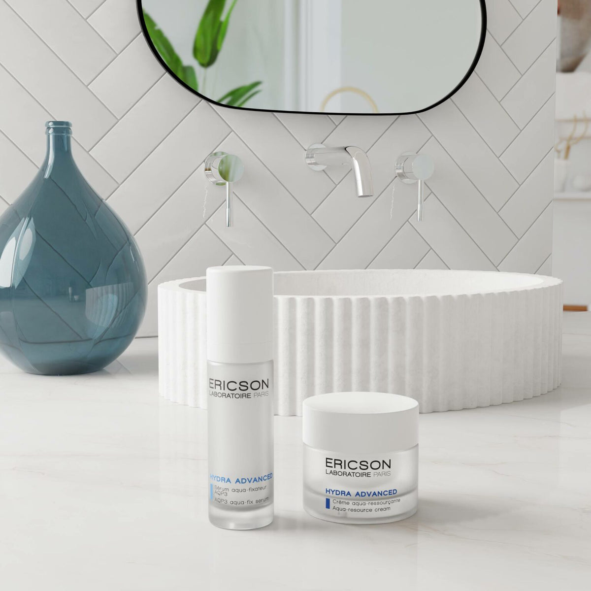 crème aqua ressourçante 50ml peaux déshydratées sèches dénutries