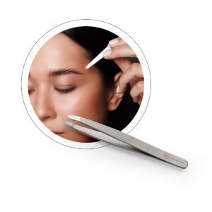 Pince à épiler sourcils professionnelle Brow Architect acier inoxydable