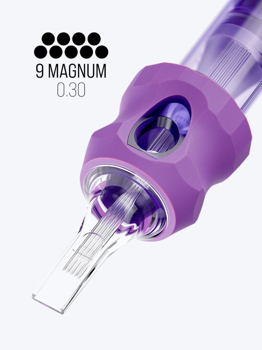 UNIVERSE 9 MAGNUM 0.30 PMU CARTRIDGE - Boite de 10 aiguilles universelles | SHOPDERMOPRO